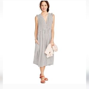Hatch The Market Dress White Maternity One Size